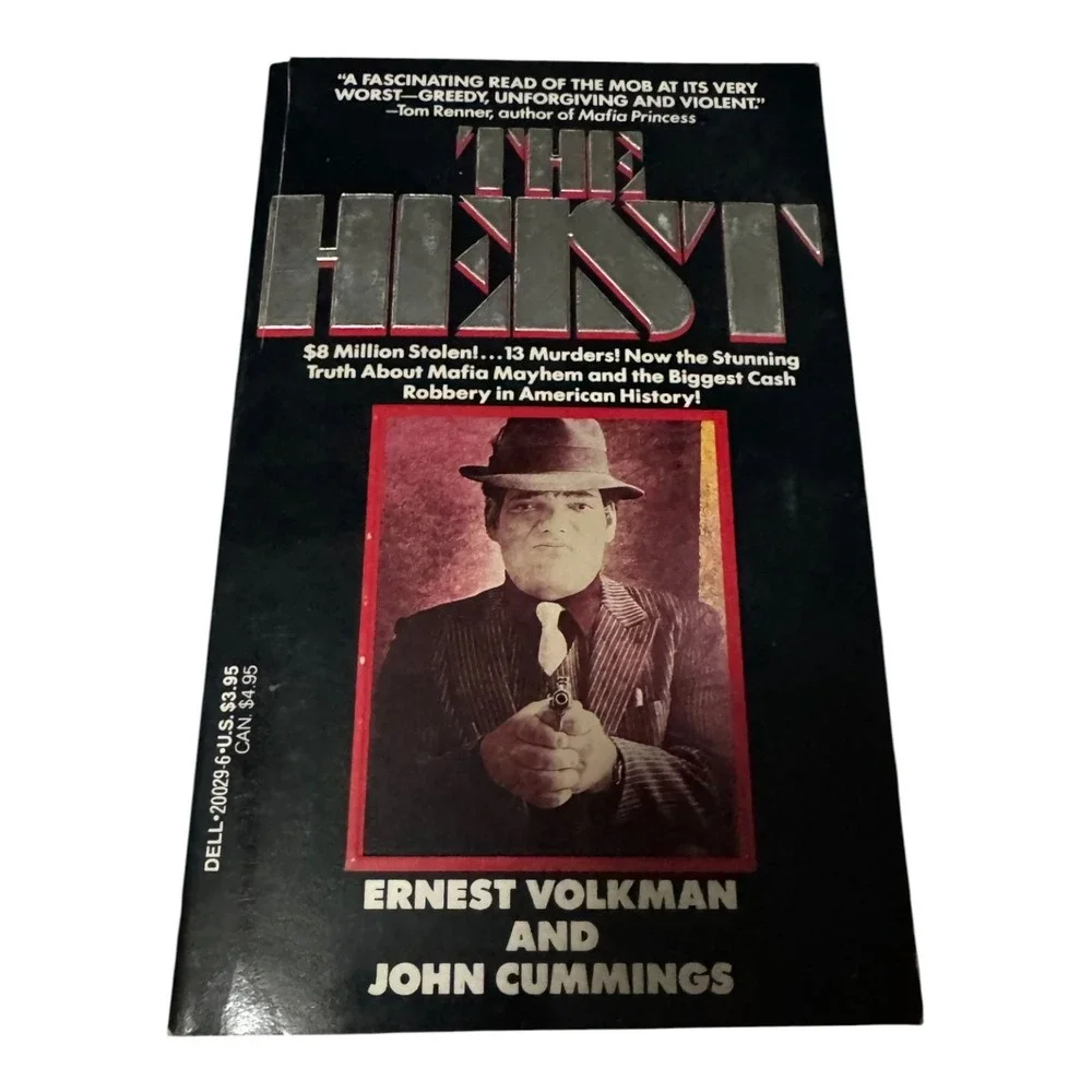 The Heist Ernest Volkman John Cummings True Crime Mafia Lufthansa Robbery DELL